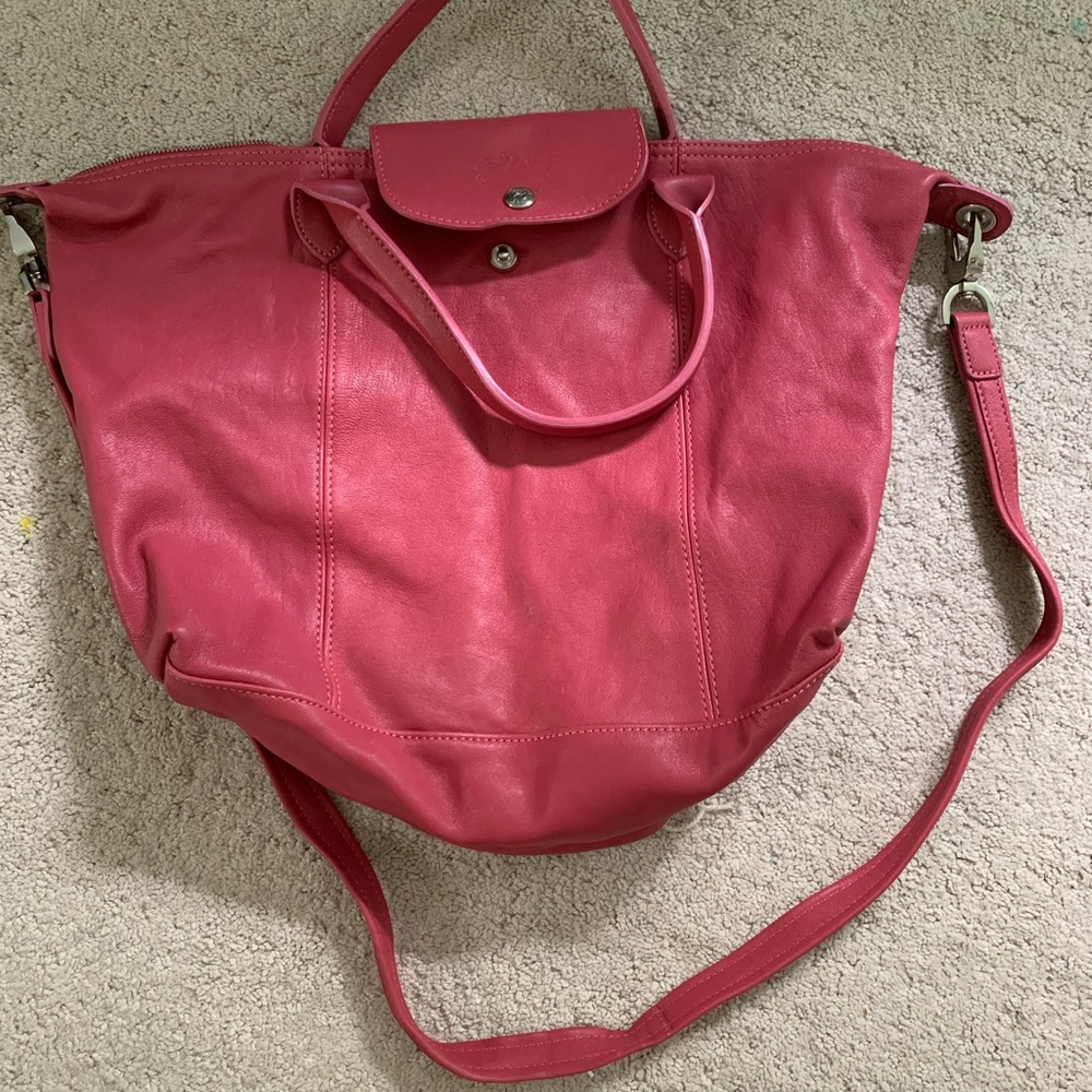 Longchamp leather bag